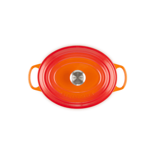 Image showing the Signature Cast Iron Oval Casserole, 31cm, Volcanic product.