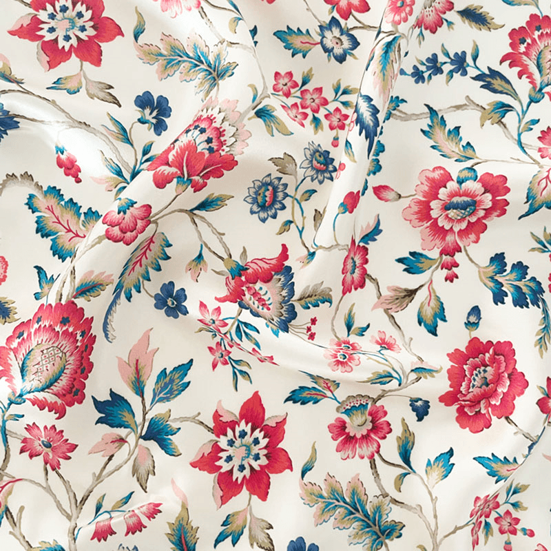 Eva Belle Pair of Silk Pillowcases, Single, Natural