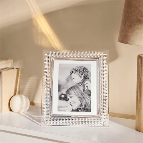 Image showing the Lismore Diamond Picture Frame, 5" x 7", Clear product.
