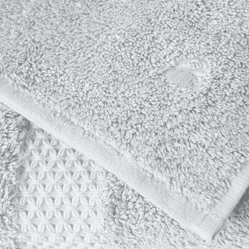 Image showing the Etoile Guest towel, 45 x 70cm, Silver product.