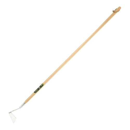 Image showing the Angled hoe, H166.5 x W14cm, Natural/Silver product.