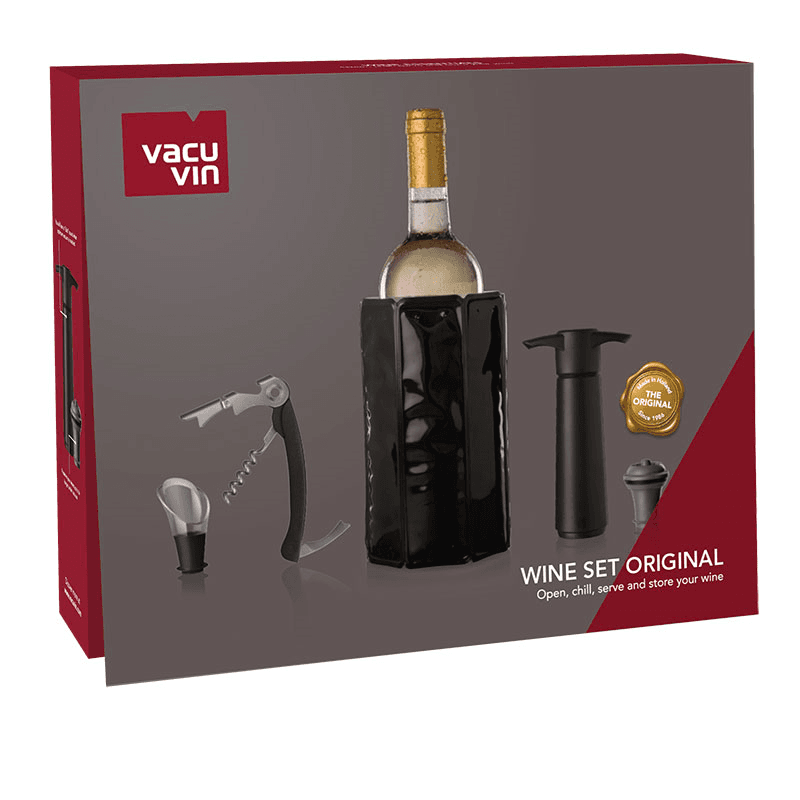5 Piece Wine Original Set, Black