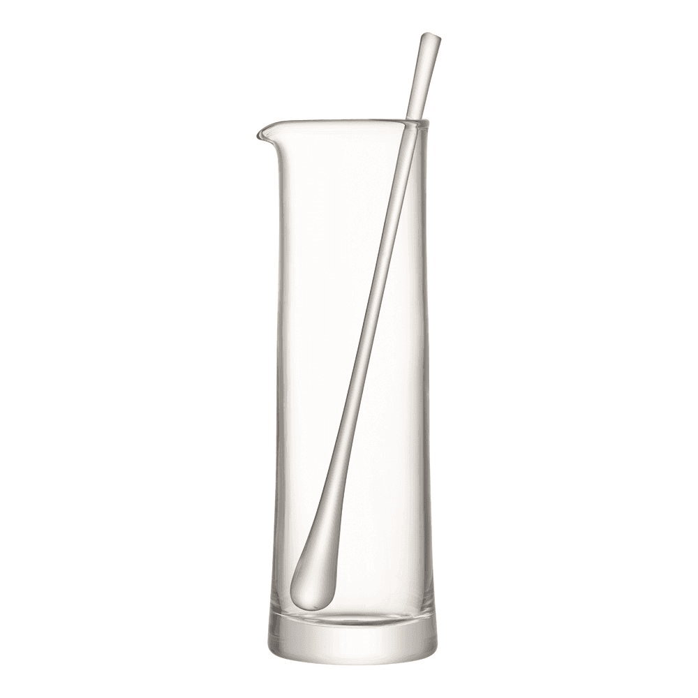 Gin Cocktail jug and stirrer, 1.1 litre, clear