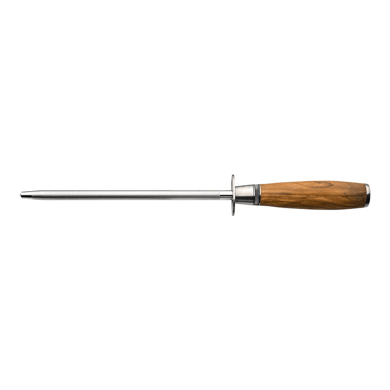 Katana Saya Olive Wood Diamond Sharpener, 20cm