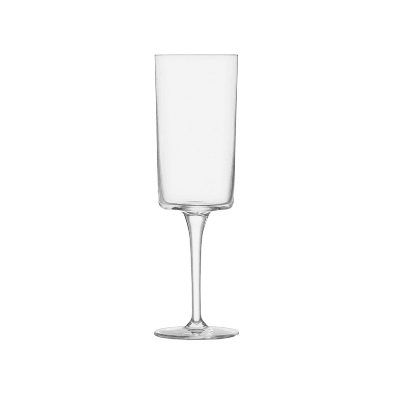Gio Set of 4 Champagne Flutes, 210ml, Clear