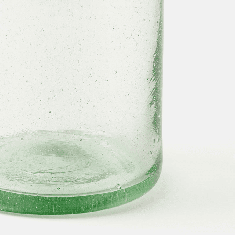 Zomi Vase, H22cm, Clear