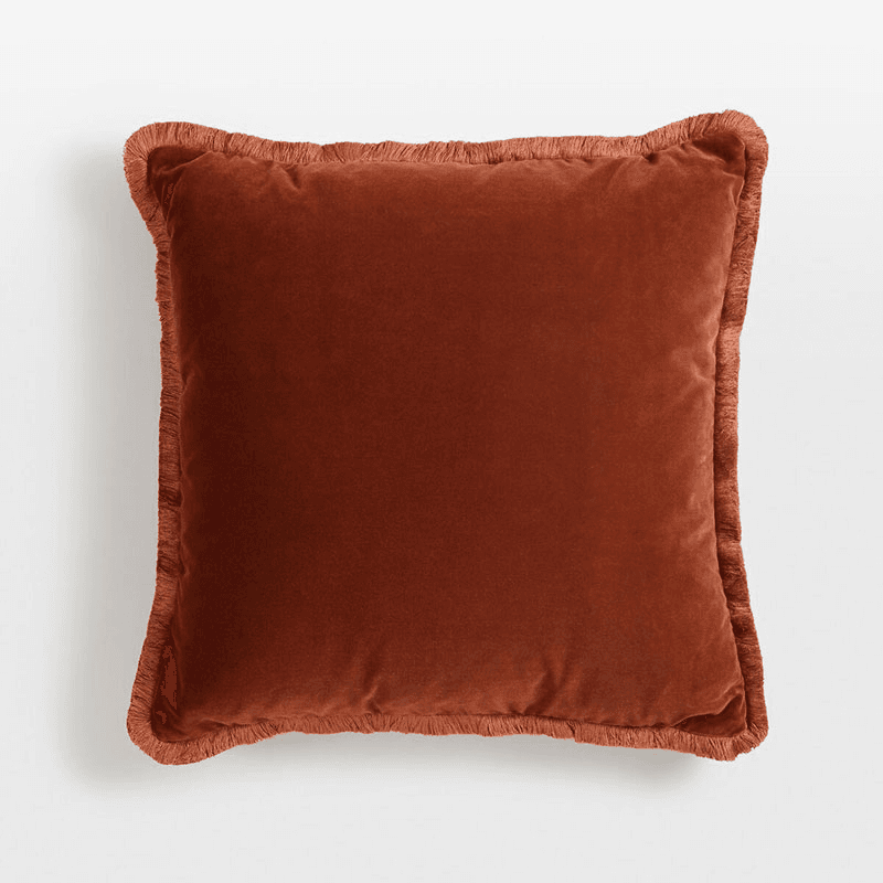 Margeaux Cushion, 68 x 65cm, Rust
