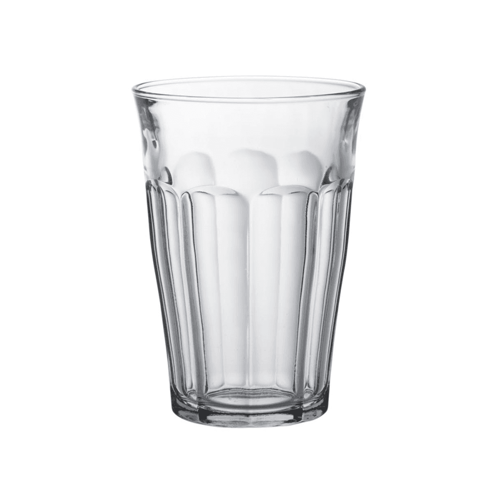 Picardie Set of 6 Tumblers, 360ml, Clear