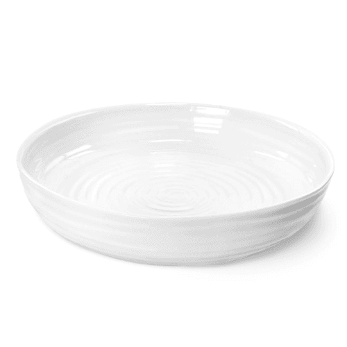 Image showing the Ceramics Round roasting dish, 28cm, White product.