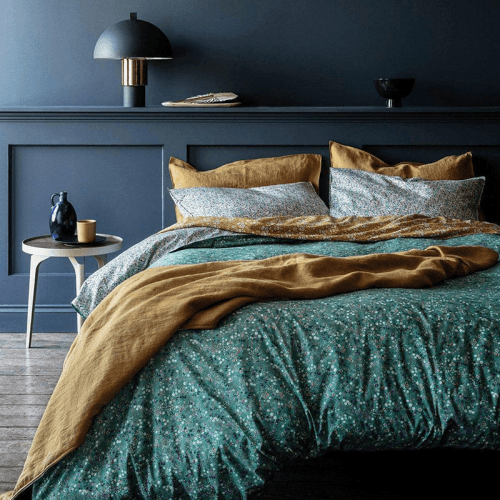 Image showing the Donna Leigh Duvet Set, King, Green product.
