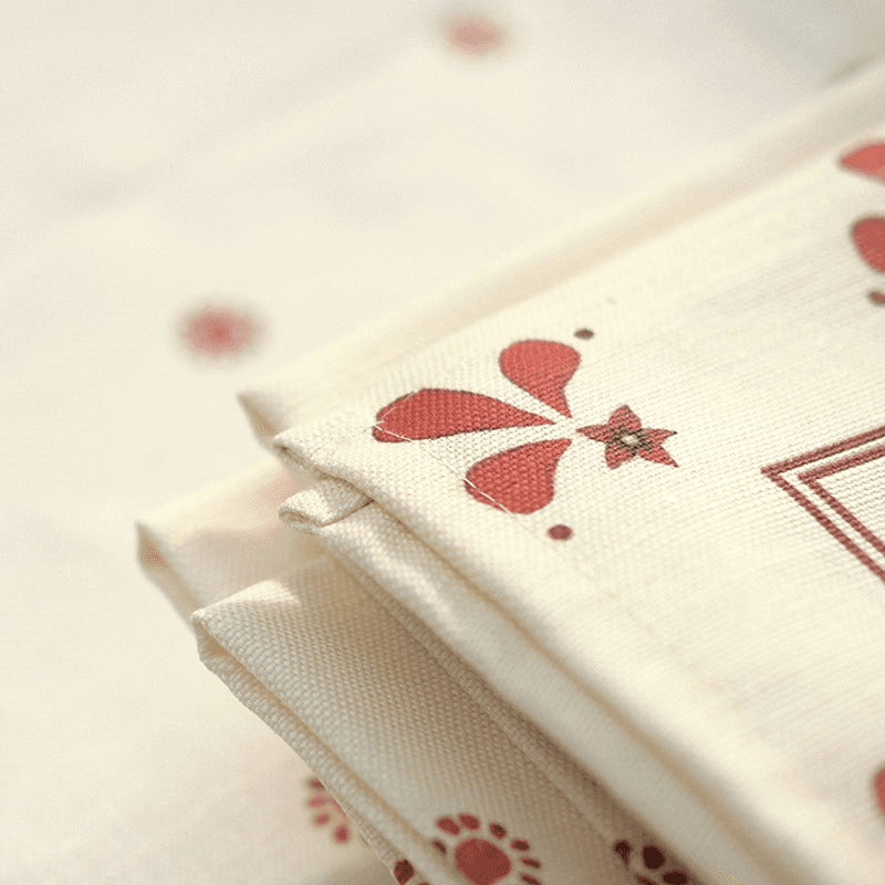 Bell Hutley Napkin, 45cm x 45cm, Pomegranate