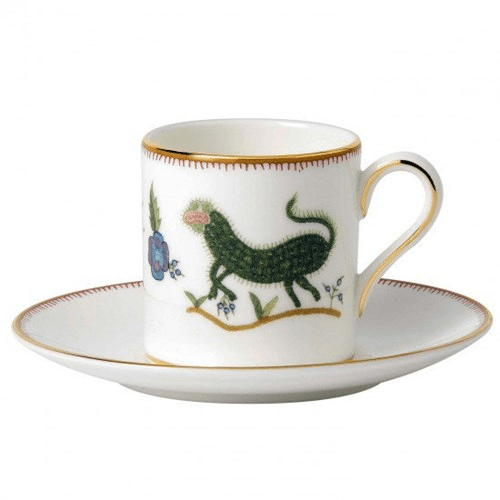 Image showing the Mythical Creatures Espresso cup and saucer product.