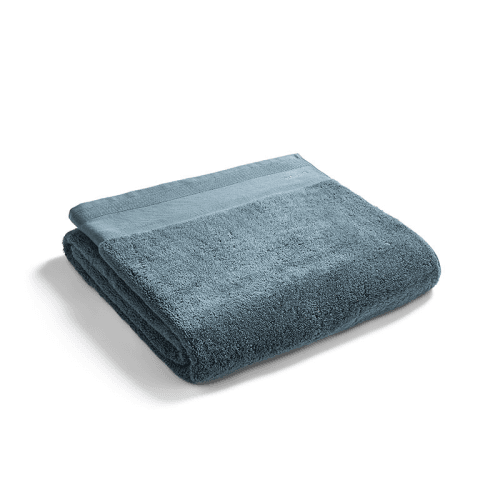 Image showing the Signature Turkish Bath Sheet, 90 x 160cm, Slate Blue product.