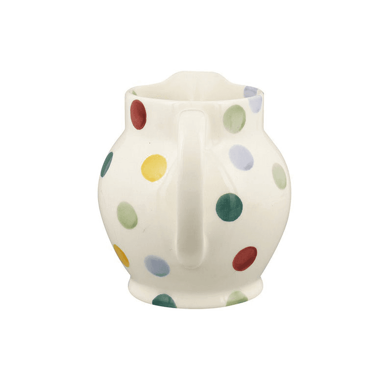 Polka Dot Jug, 315ml, Cream