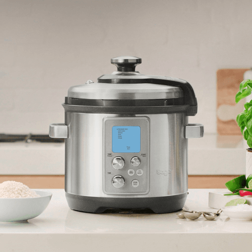 Image showing the The Fast Slow Pro Slow cooker, Stainless Steel product.
