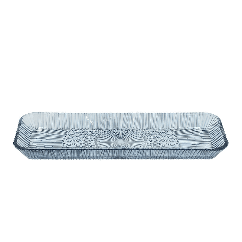 Kusintha Serving Dish, L38 x W14cm, Blue