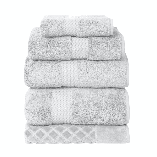 Image showing the Etoile Bath mat, 55 x 90cm, Silver product.