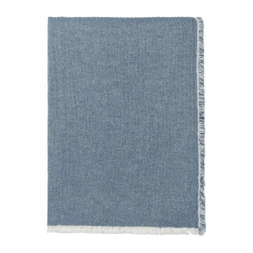 Image showing the Thyme Throw, H180cm x W130cm, Blue product.