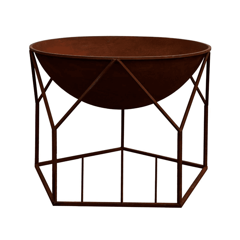 Buckingham Outdoor firebowl, W70cm, Rust