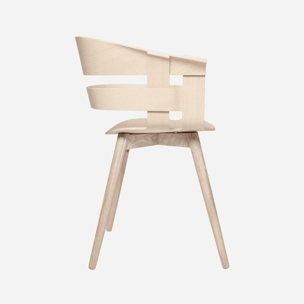 Wick Chair, 57 x 50.5 x 75cm, Brown
