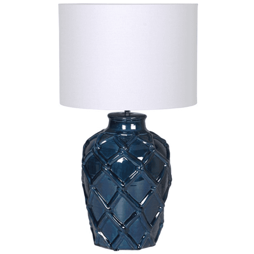 Image showing the Table lamp, H62 x Dia35cm, Deep Blue product.
