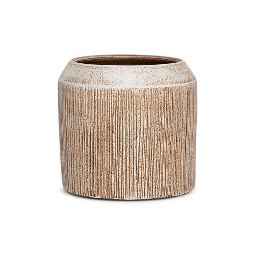 Image showing the Kubo Ceramic Planter, H24cm, Terracotta product.
