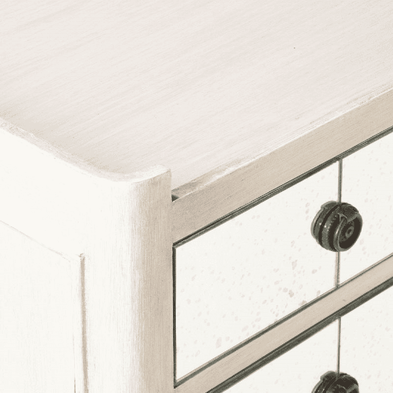 Catous Small chest of drawers, L62 x W40 x H73cm, White