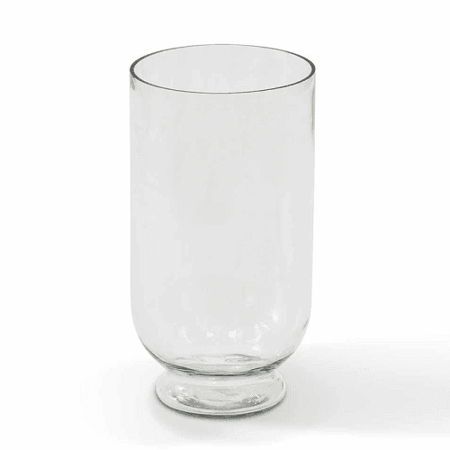 Image showing the Ashton Hurricane Vase, H33.5cm, Clear product.