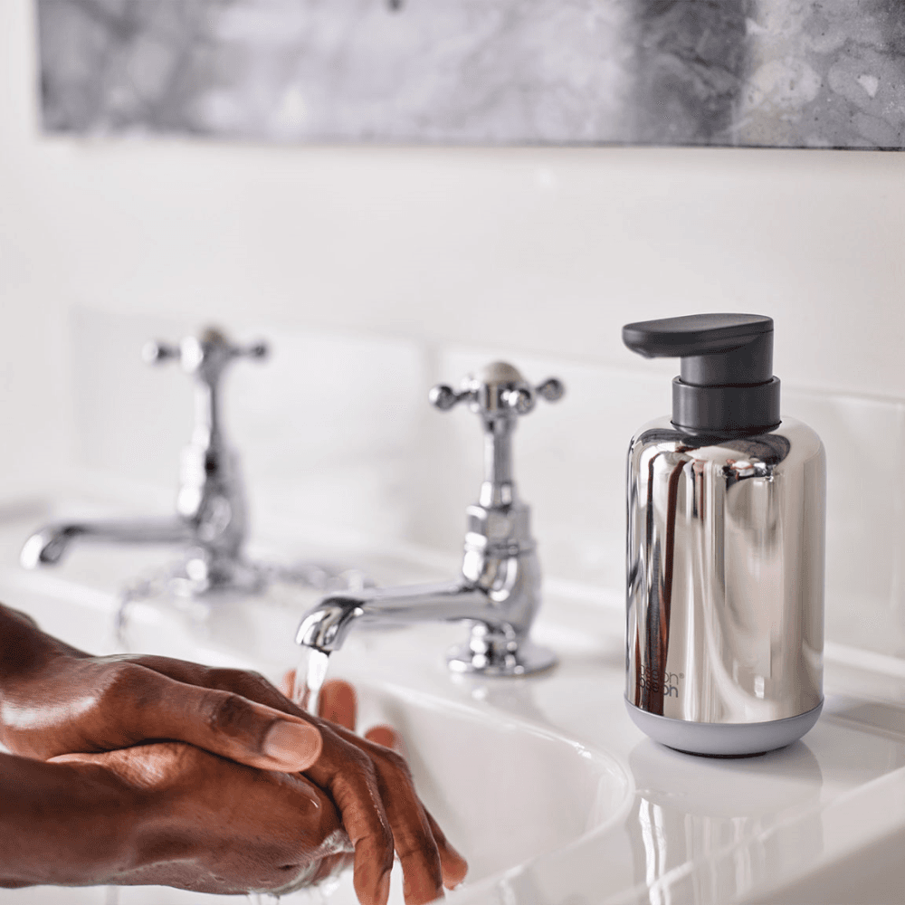 EasyStore Luxe Soap Pump, Stainless Steel