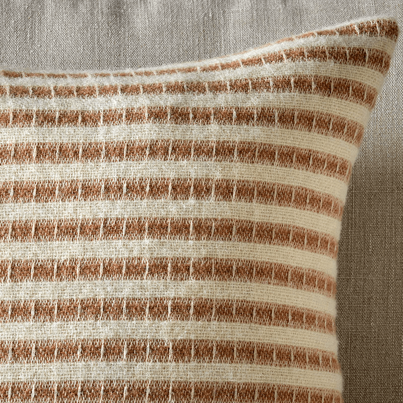 Sanval Wool Cushion Cover, 50 x 50cm, Rust
