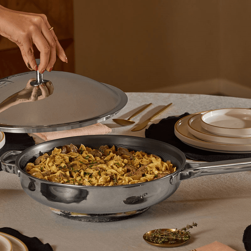 Titanium Always Pan Pro, Large, Chrome