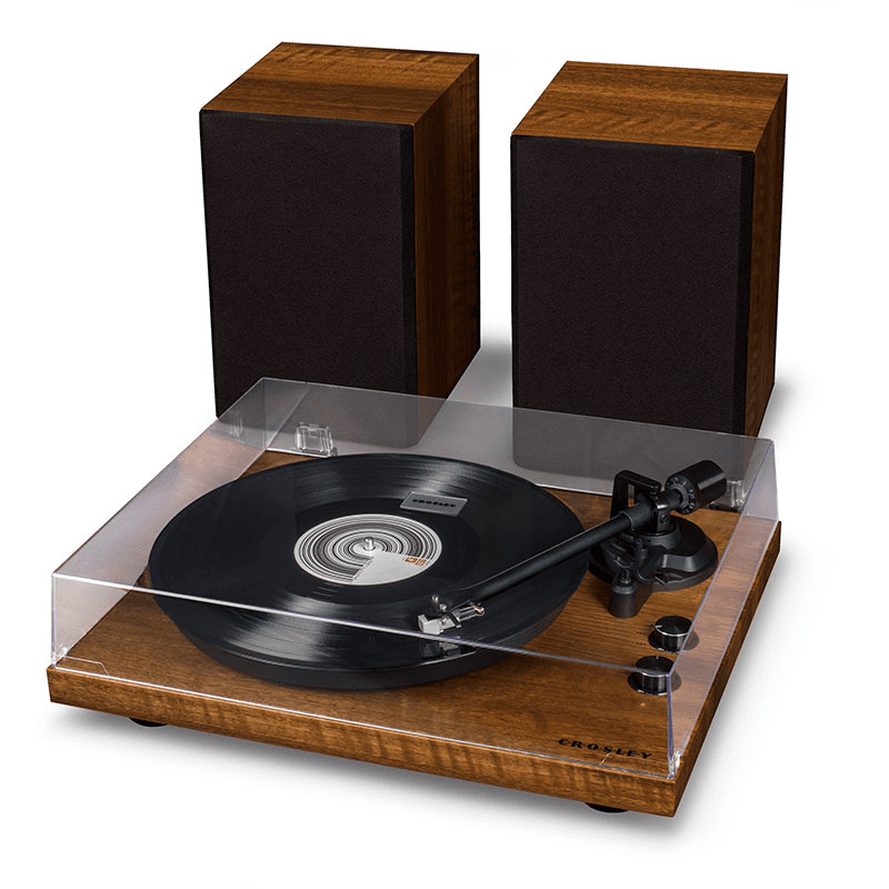 C62 Turntable Shelf System, Walnut