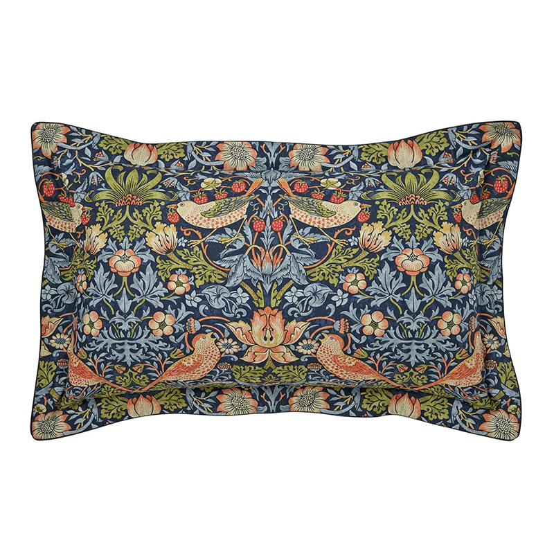 Strawberry Thief Duvet Cover Set, Double, Indigo