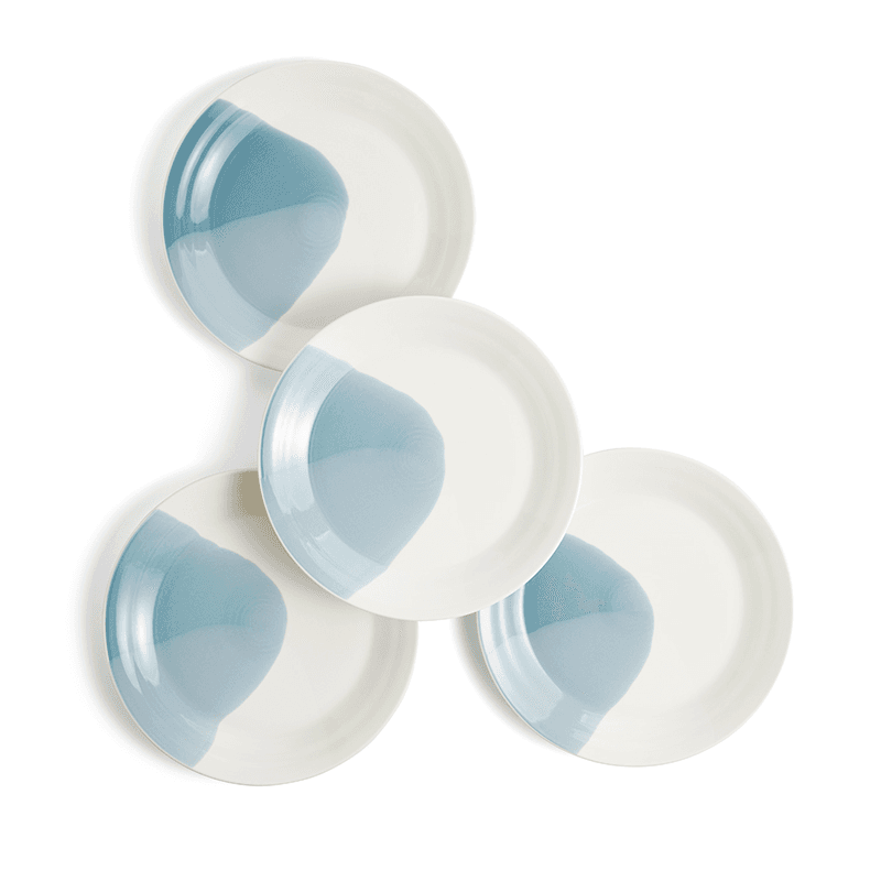 Signature 1815 Set of 4 Plates, D29cm, Blue