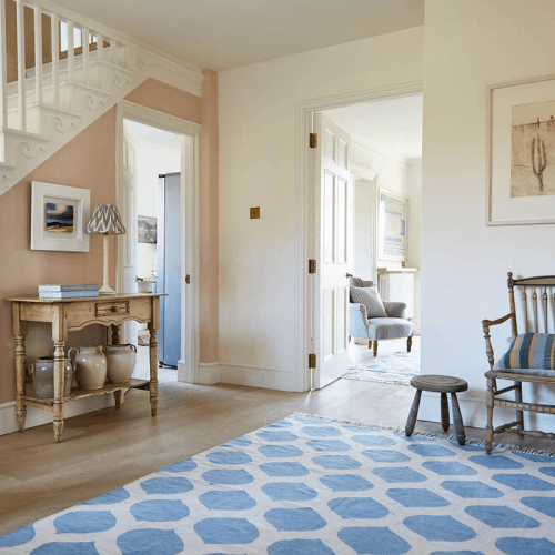 Image showing the Cyrus Rug, 150 x 90, Sky product.