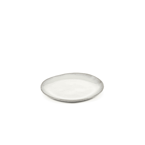 Image showing the La Mère Set of 2 Plates, D18cm, Off White product.