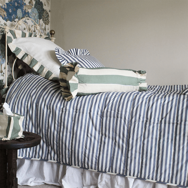 Stripe Quilt, 150 X 200cm, Folkstone