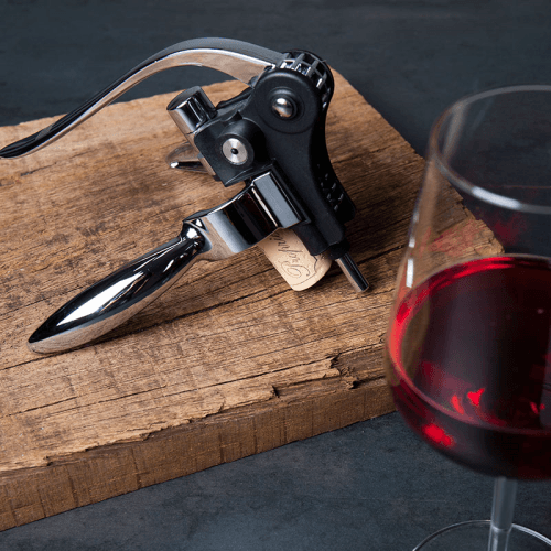 Image showing the Lever Corkscrew Horizontal, Black product.