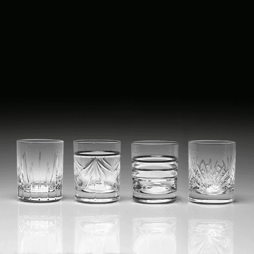 Image showing the Dixie Set of 4 Shot Glasses, 60ml, Clear product.