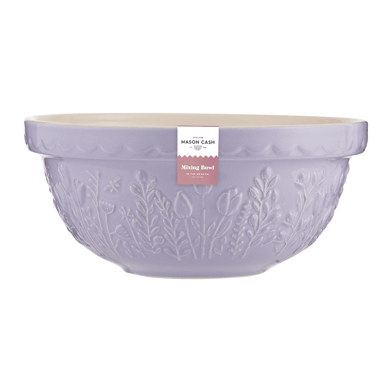 In The Meadow Tulip Mixing Bowl, D24cm, Lilac