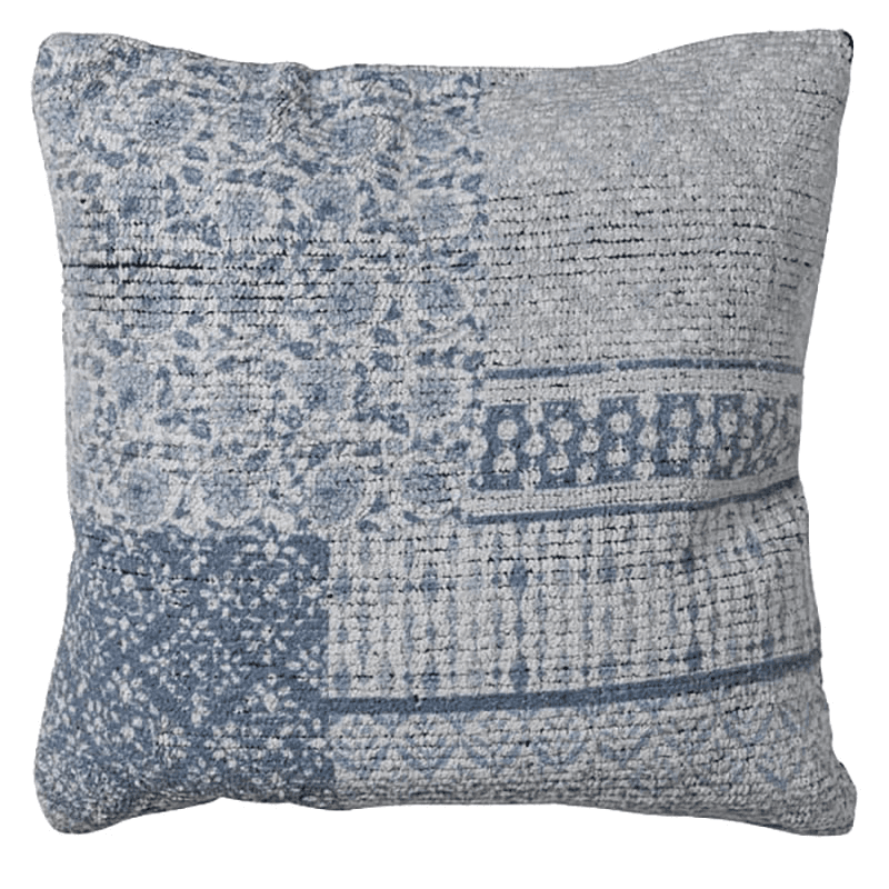 Cotton Cushion Cover, 50 x 50cm, Indigo
