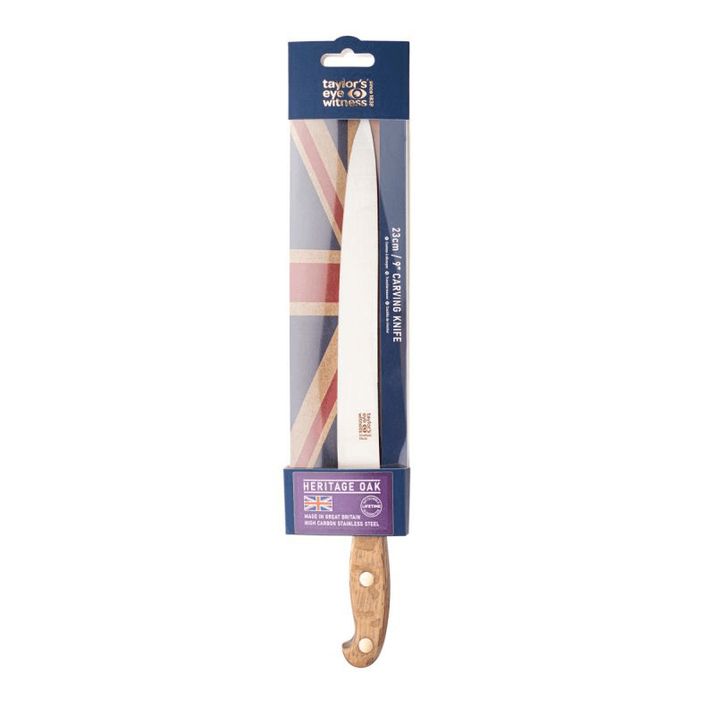 Heritage Oak Carving Knife, 23cm
