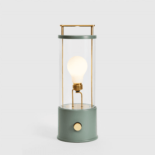 Image showing the Tala x Farrow & Ball The Muse Portable Lamp, Pleasure Garden Green product.