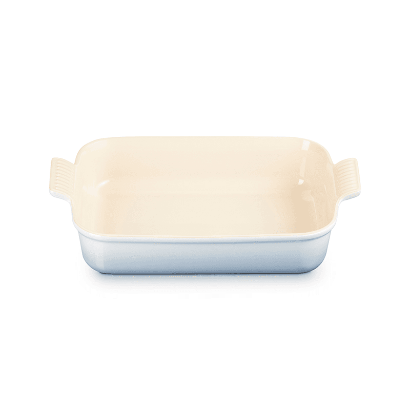 Stoneware Rectangular dish, 32 x 28cm - 3.85 litre, Coastal Blue