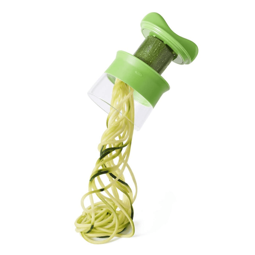 Hand-held spiralizer