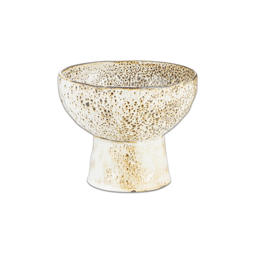 Image showing the Anjuna Reactive Glaze Bowl, D17cm, White product.
