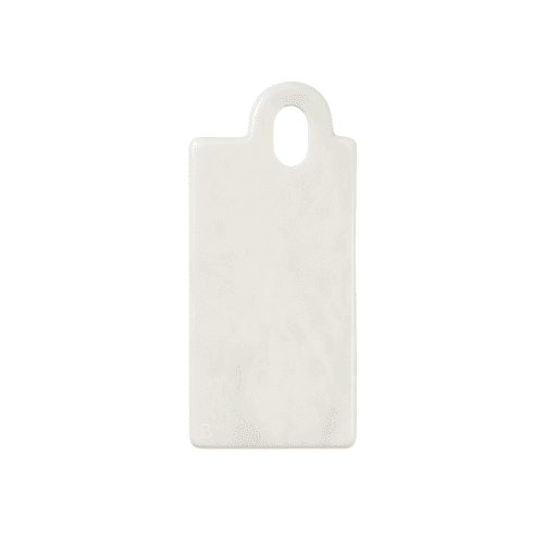 Image showing the Olina Marble Chopping Board, W14 x L31cm, White product.