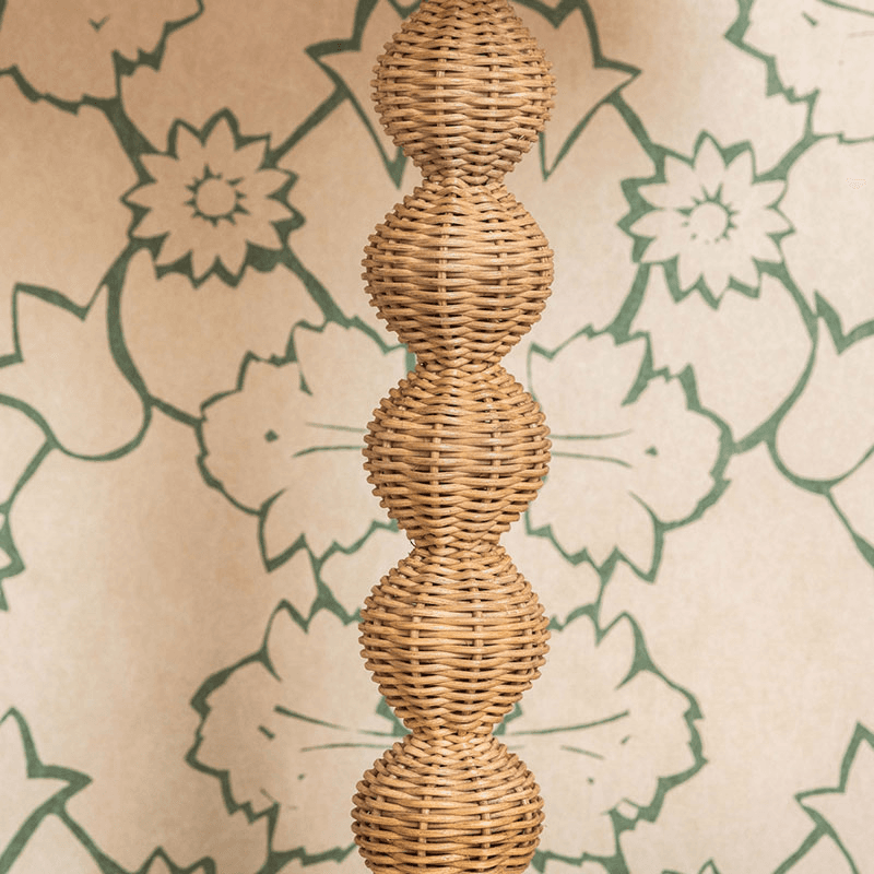 Bobbin Table Lamp, H48cm, Natural