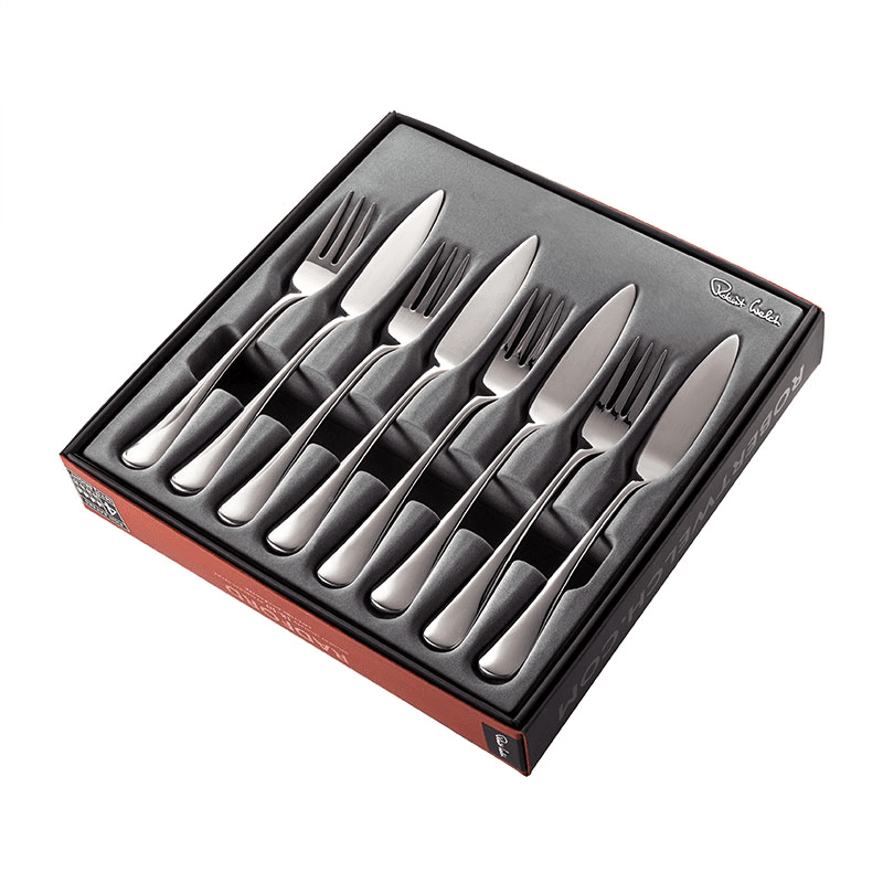 Radford Bright 4 Piece Fish Eater Set, Stainless Steel