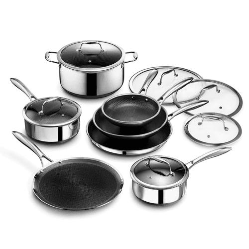 Image showing the 20 Piece Cookware Set, Steel product.